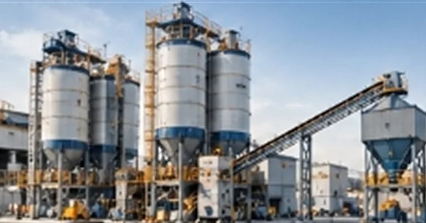 R.S. Enterprises turnkey drymix mortar manufacturing tower plant